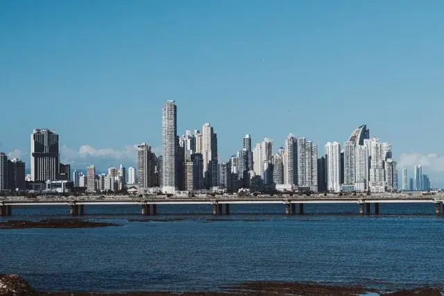 Panamaváros modern látképe
